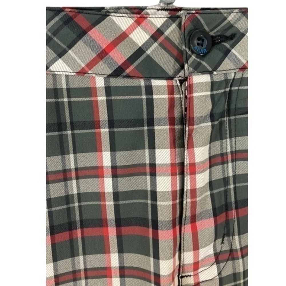 AUR Active gray red plaid Chino golf pants 32